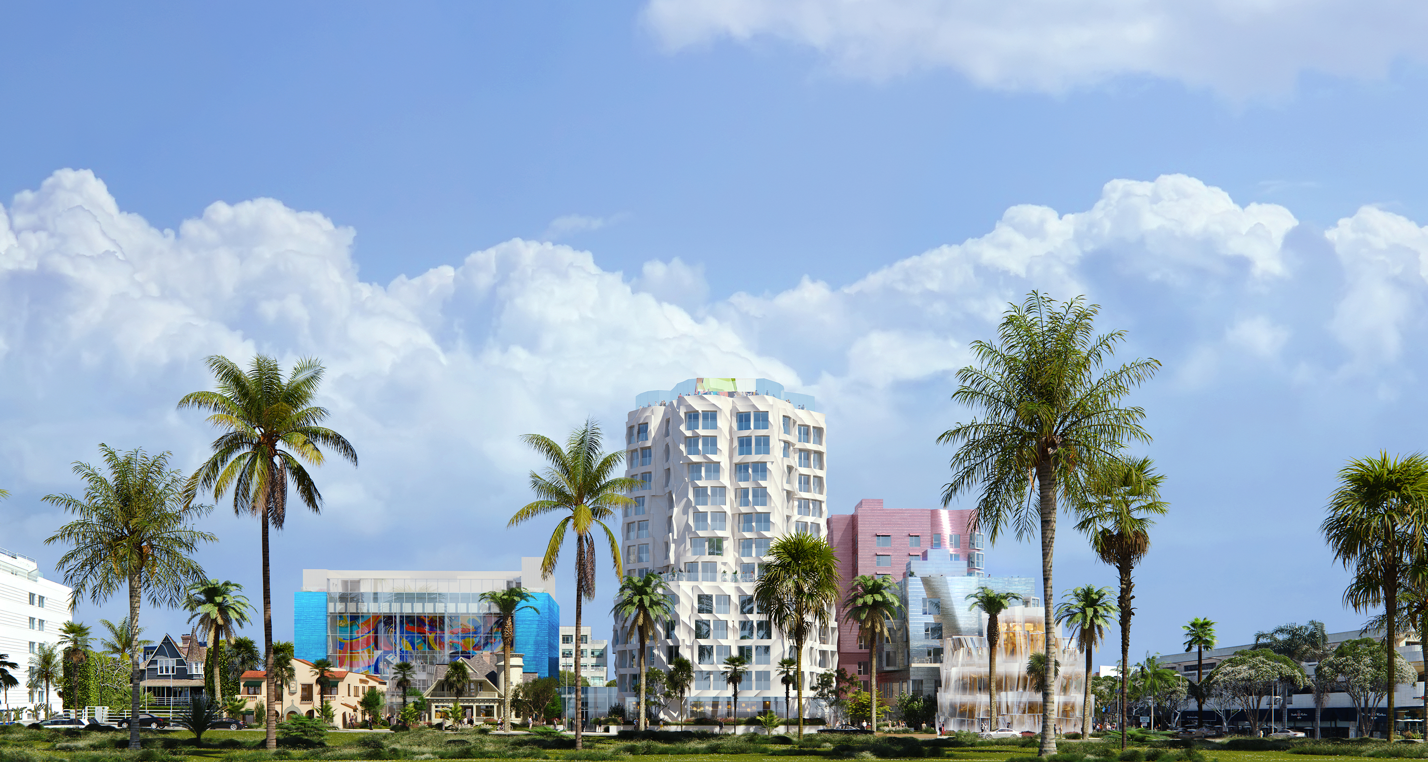 Restaurant — frontal elevation