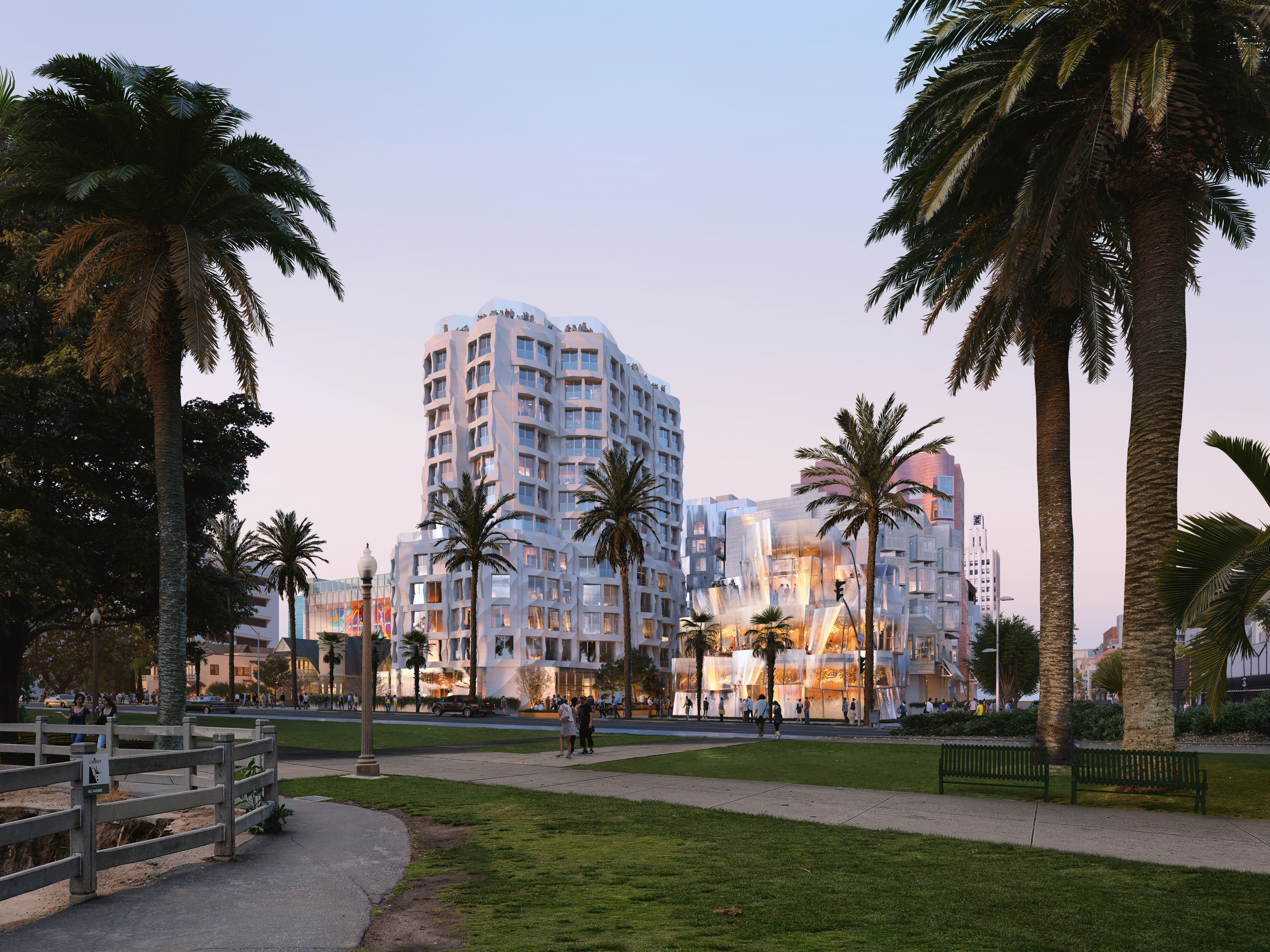 Restaurant — exterior perspective