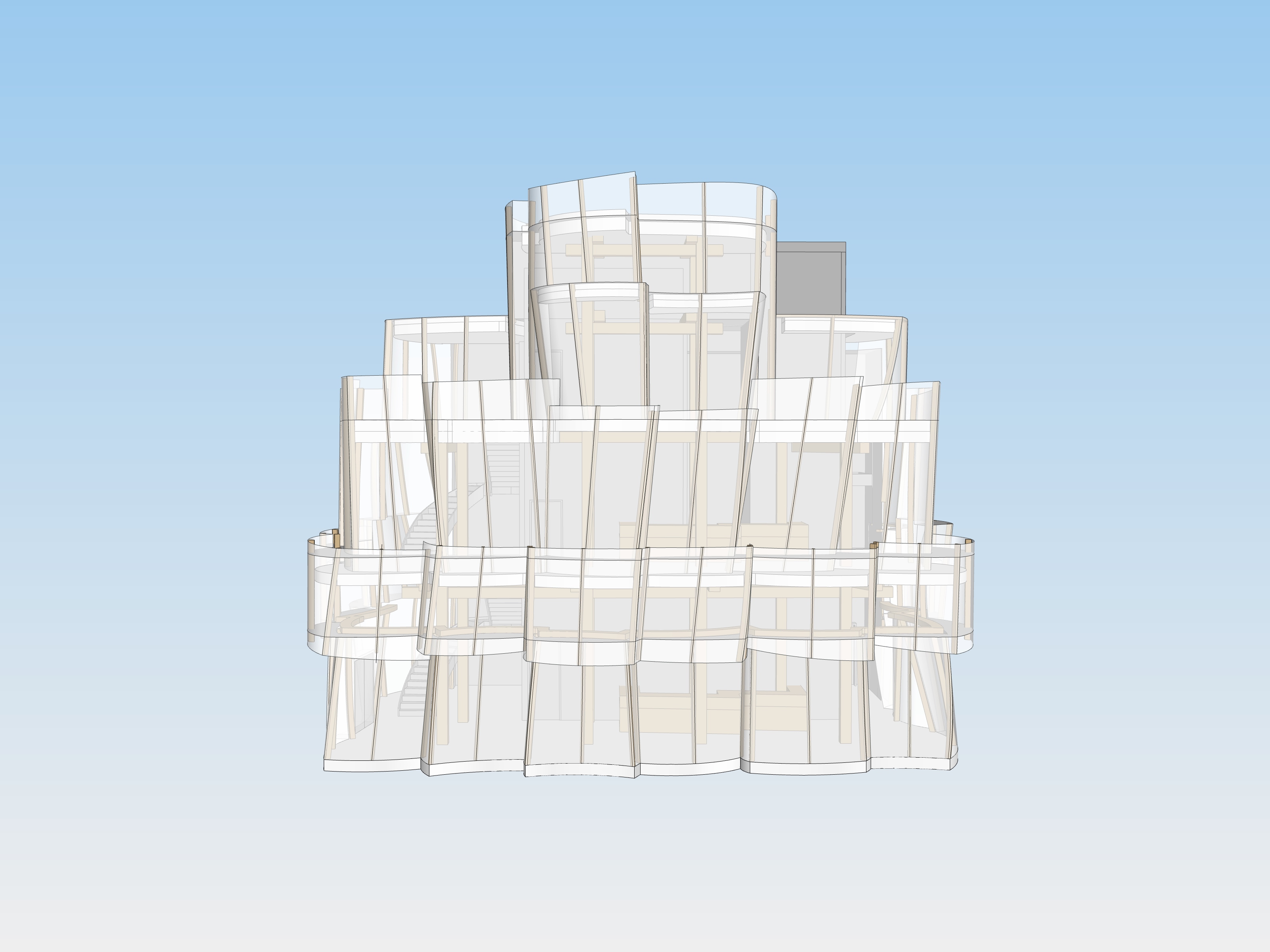 Restaurant — upper floor plan