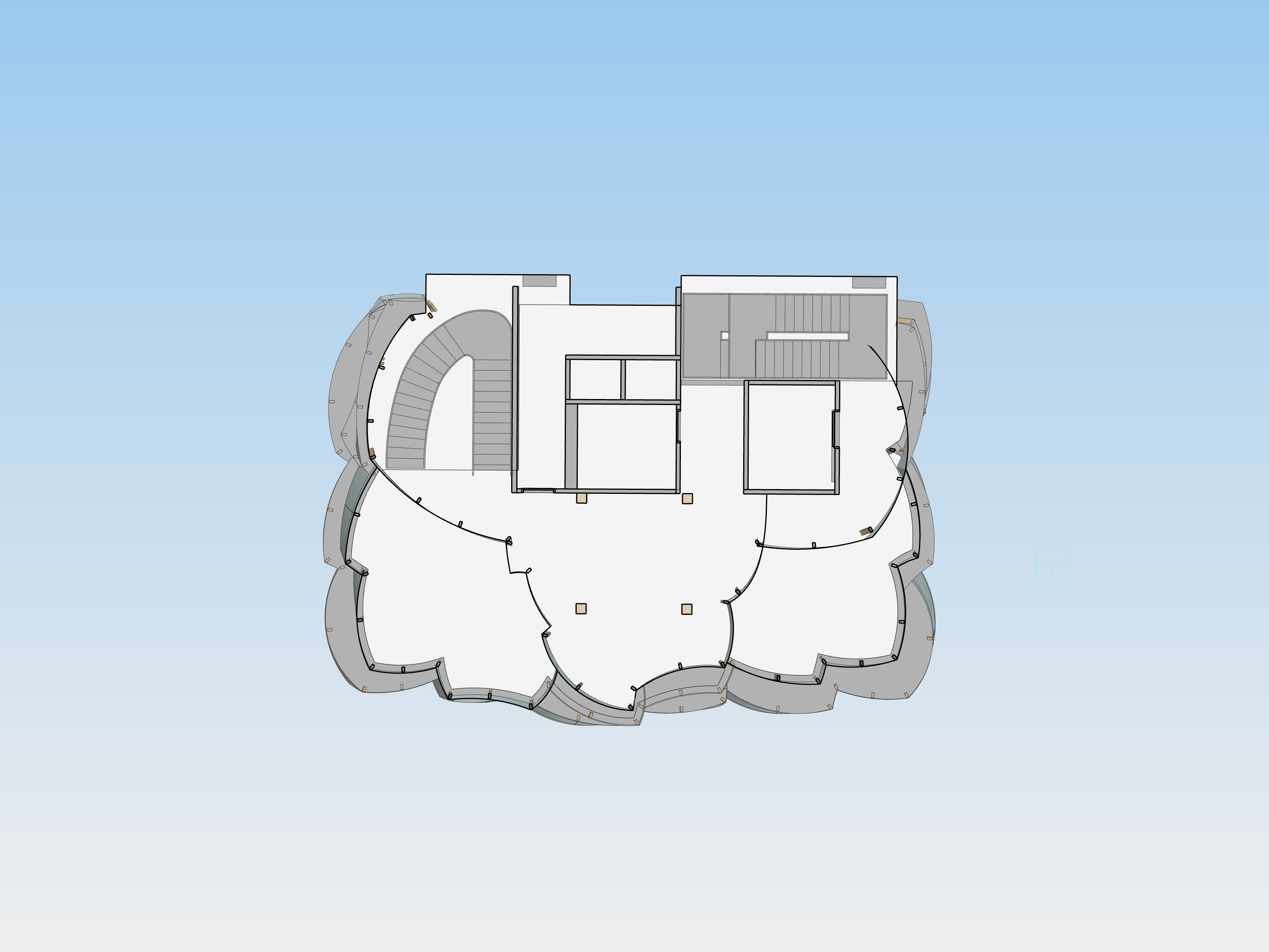 Restaurant — site plan B