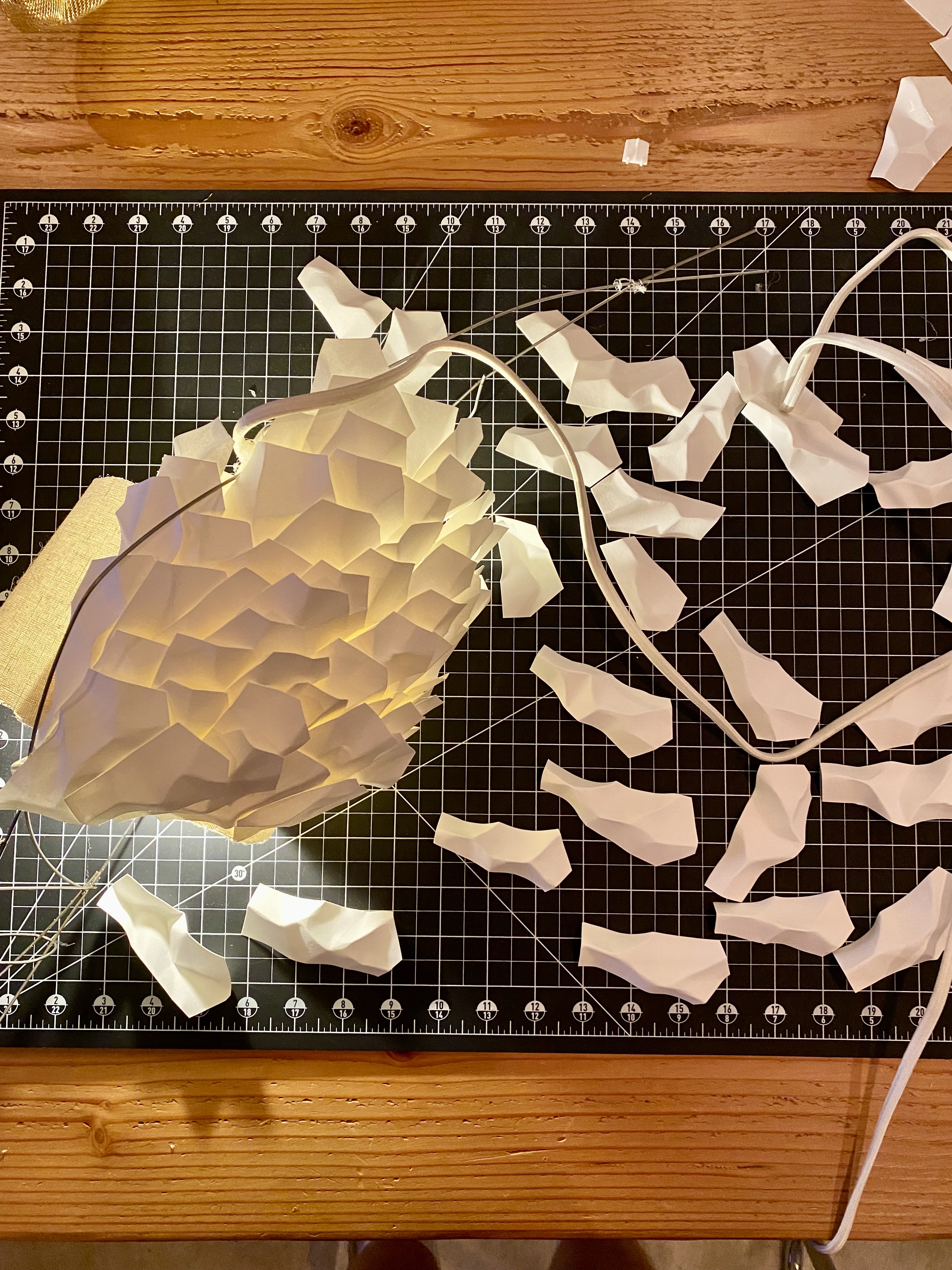 Lamps — paper construction